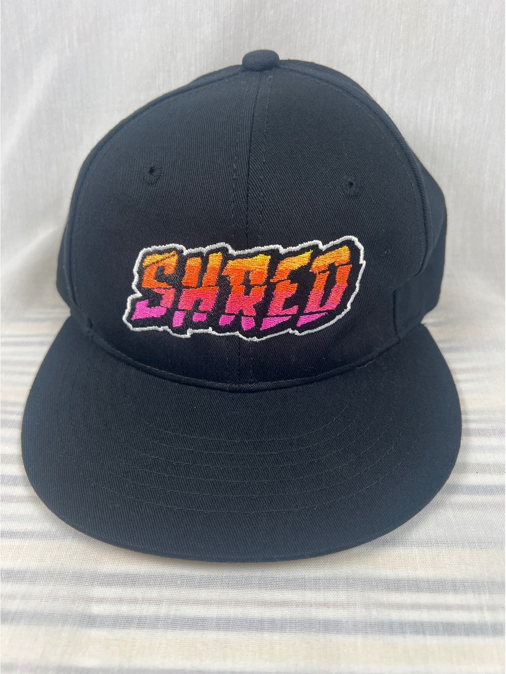 Shred Flat Brim Snapback Baseball Hat